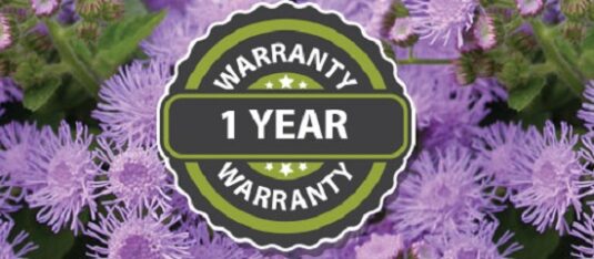 1 Year Warranty